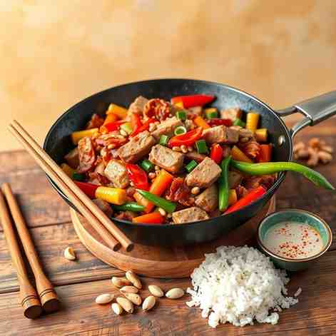 Cambodian Pork Stir-Fry - Easy Cha Chrouk Char